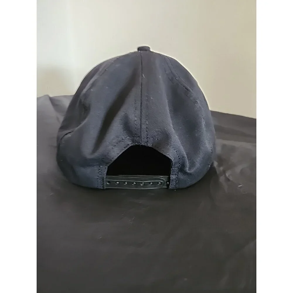 Vintage NAVY‎ Military Snapback Hat P Brand Cap Trucker Cap Made in USA OSFA